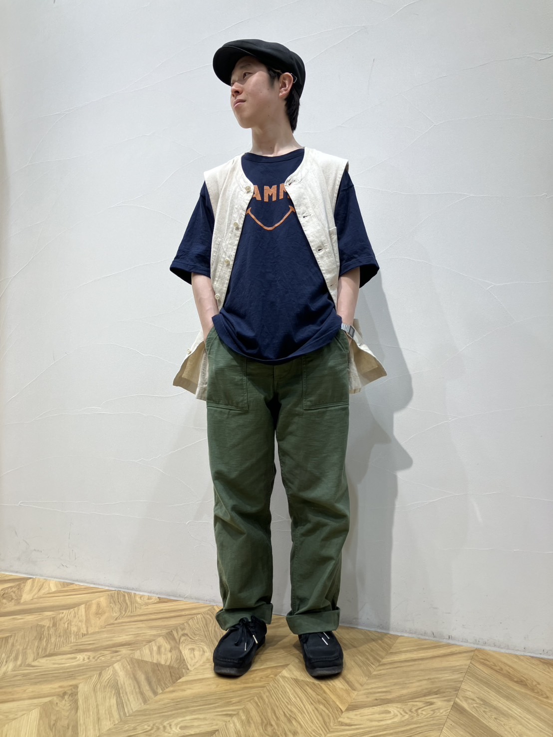 MASTER&CO. マスターアンドコー　Tシャツ カーキ　フレンチブリュ 楽天市場】MASTER&Co. マスターアンドコー コットン