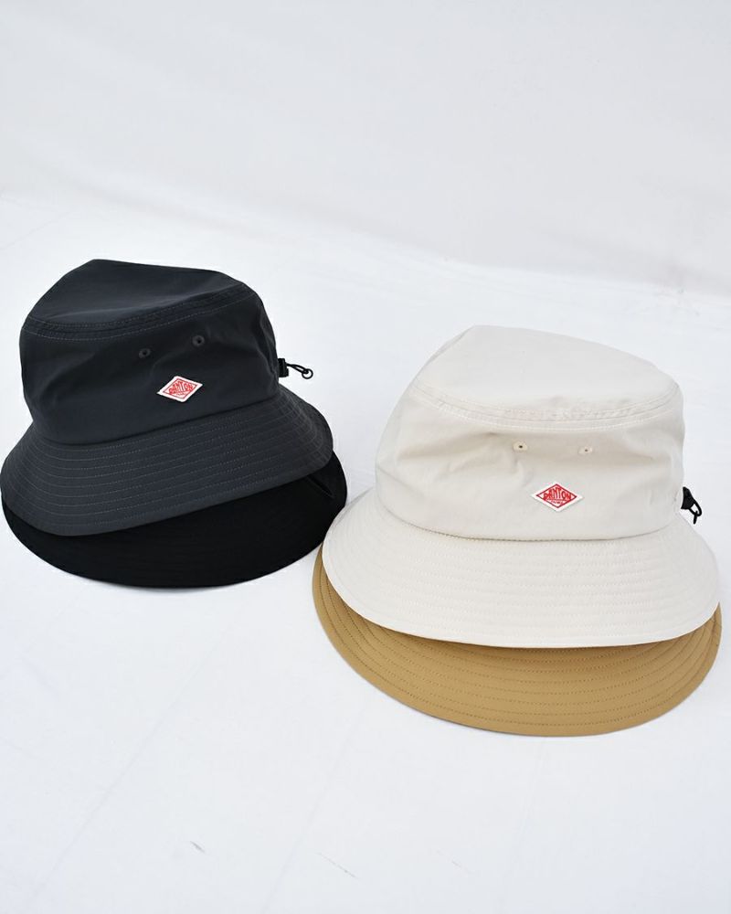 新品タグ付き★ダントン★ポリエステルストレッチバケットハット DANTON/ダントン] ポリエステルストレッチバケットハット