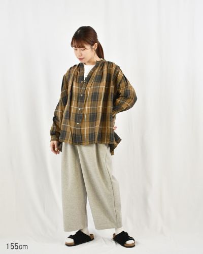 MidiUmi イージークロップドパンツ