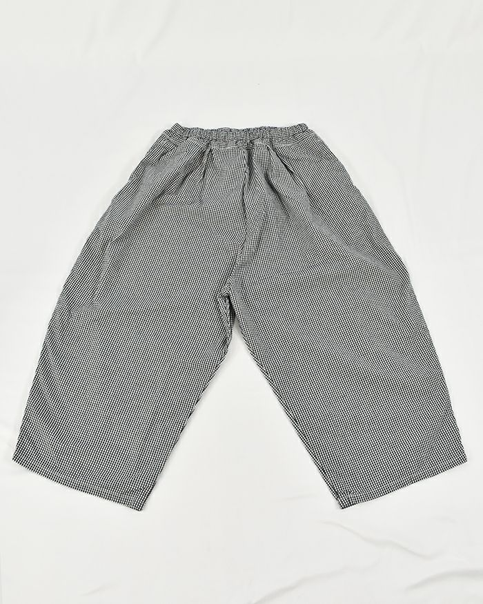 FRENCH Bleu別注】ORDINARY FITS ボールパンツ コットンリネンチェック