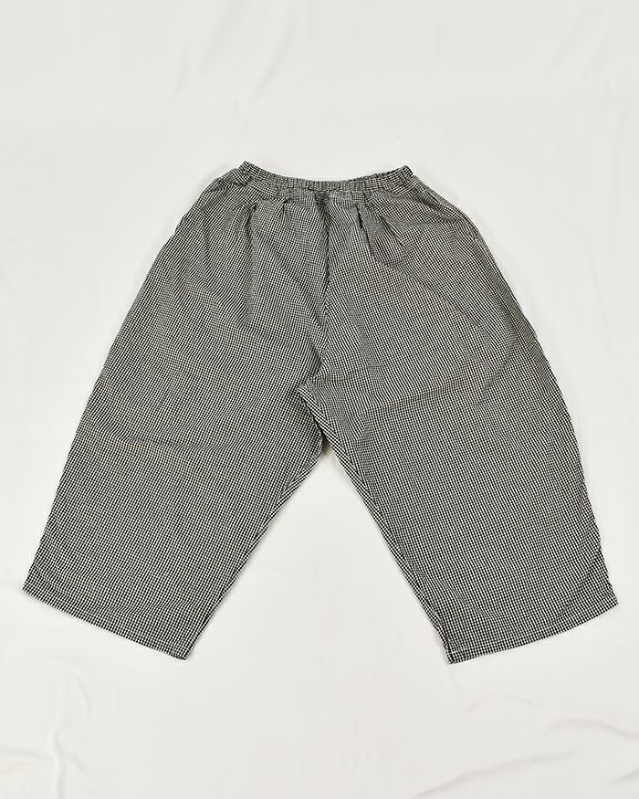 FRENCH Bleu別注】ORDINARY FITS ボールパンツ コットンリネンチェック