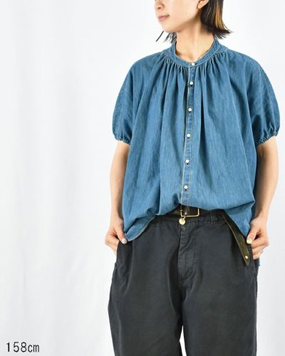 【タグ付き新品】Manon ribbon tops blue タグ付き新品】Manon ribbon tops blue