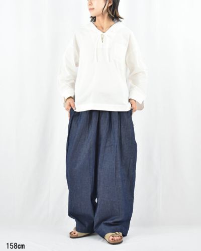atelier emau コクーンパンツ | FRENCH Bleu .rooms
