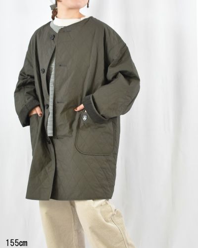 ORCIVAL タイプライターインサレーションキルティングブルゾン