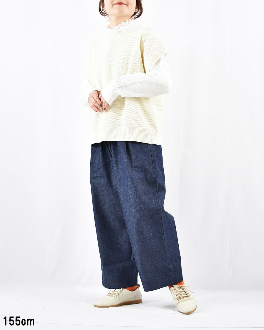 Sarahwear コットンリネンダンプサロペットジャンパースカート サラウェア ダンプクロス ジャンパースカート SARAHWEAR C4273